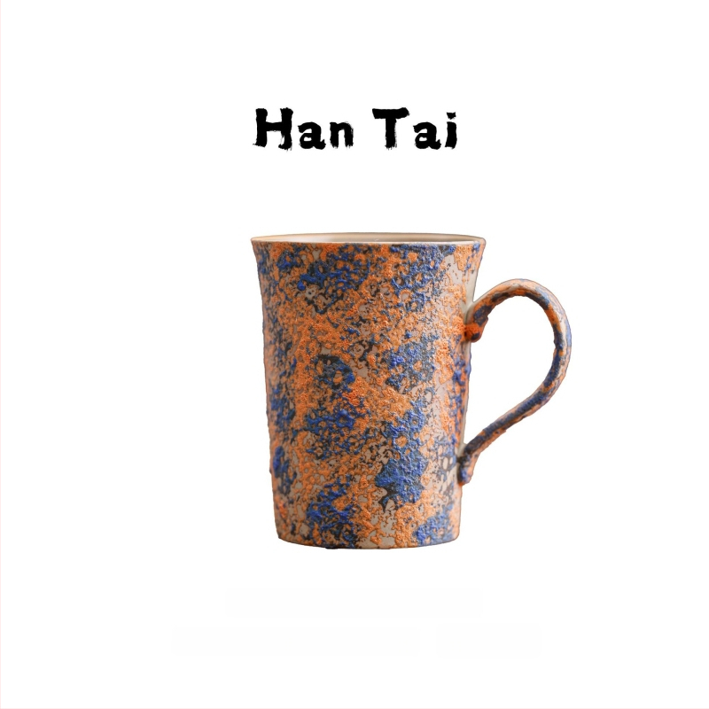 Κεραμικό φλυτζάνι καφέ σε νορδικό στυλ με latte art, ρετρό σχεδίαση, βάρος 300 g, δυνατότητα εκτύπωσης λογοτύπου, προσαρμογή διαθέσιμη