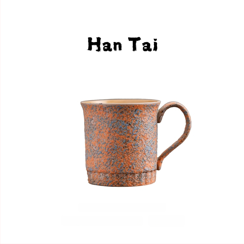 Κεραμικό φλυτζάνι καφέ σε νορδικό στυλ με latte art, ρετρό σχεδίαση, βάρος 300 g, δυνατότητα εκτύπωσης λογοτύπου, προσαρμογή διαθέσιμη