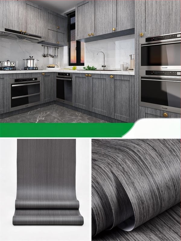 Стикер за стена (PVC, водоустойчив, кухня, модерен стил, 1 бр)