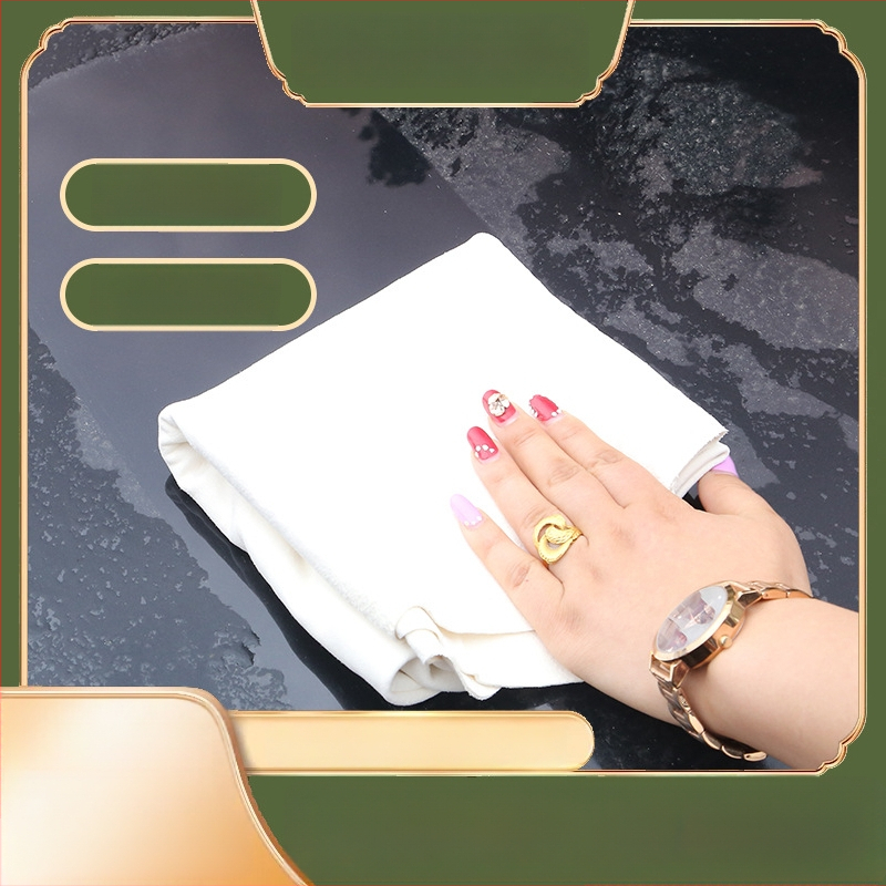 Automobilio valymo rankšluostis iš tikros odos Xin Ao yx001, 100% tikra oda, aukštas sugeriamumas, be pluošto netekimo.