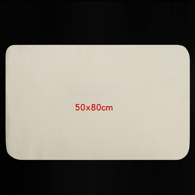 Automobilio valymo rankšluostis iš tikros odos Xin Ao yx001, 100% tikra oda, aukštas sugeriamumas, be pluošto netekimo.