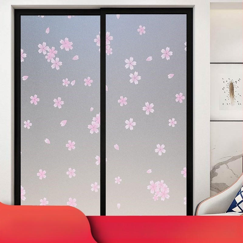 Praustuvo stiklo plėvelė privatumo užtikrinimui, matinė, geometrinis raštas, vienas lapas (vonios langams)