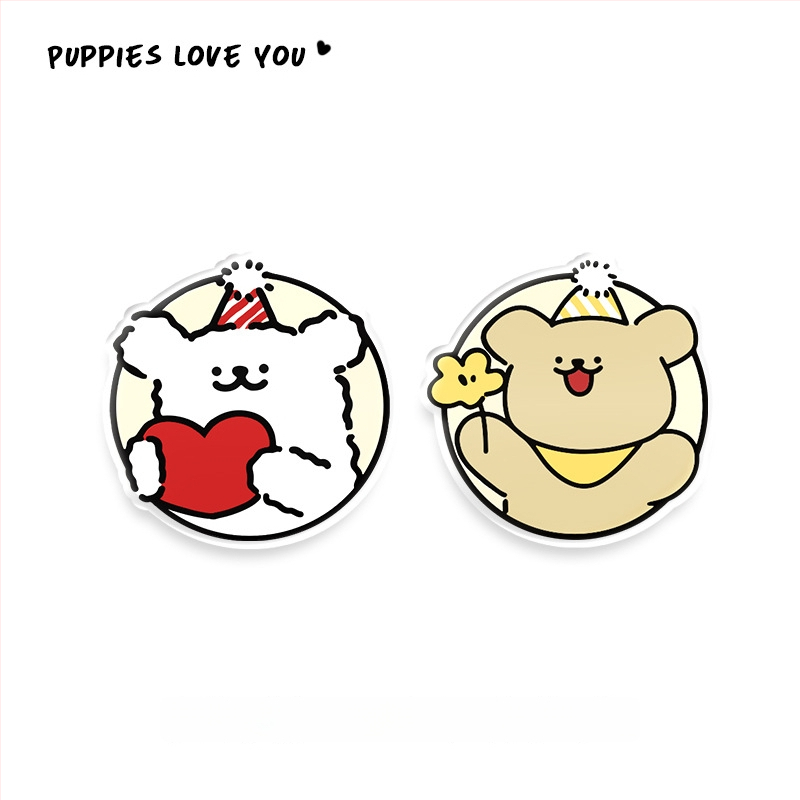 Дръжка за шкаф от акрил, дизайн с мило животно, JY376, Nine One, 1 бр.