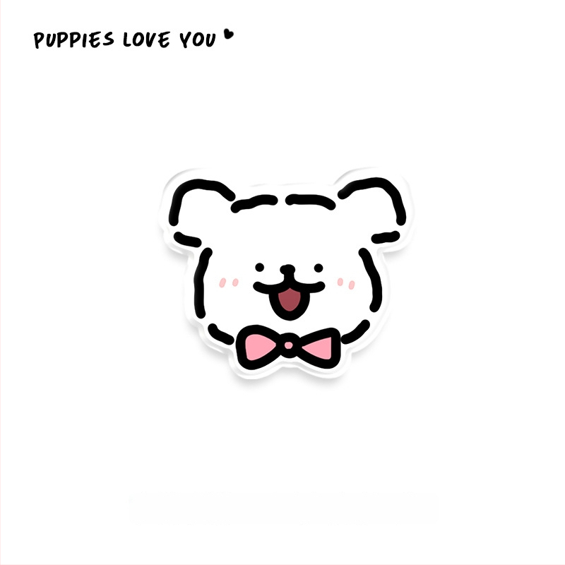 Дръжка за шкаф от акрил, дизайн с мило животно, JY376, Nine One, 1 бр.