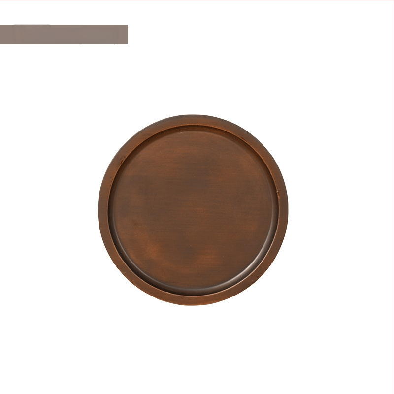 Stačiakampis bambukinis arbatos padėklas su glazūruota paviršiumi, vientisas raštas, naujo Kinų stiliaus, tinkamas viešbučiams ir arbatos serviravimui