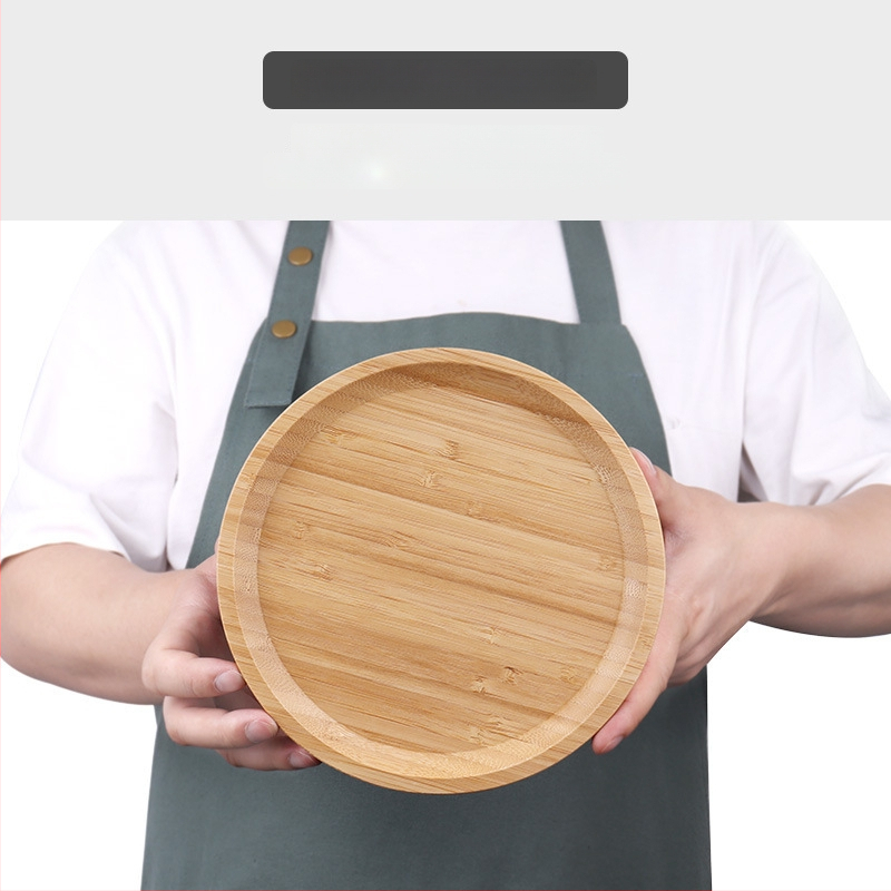 Stačiakampis bambukinis arbatos padėklas su glazūruota paviršiumi, vientisas raštas, naujo Kinų stiliaus, tinkamas viešbučiams ir arbatos serviravimui