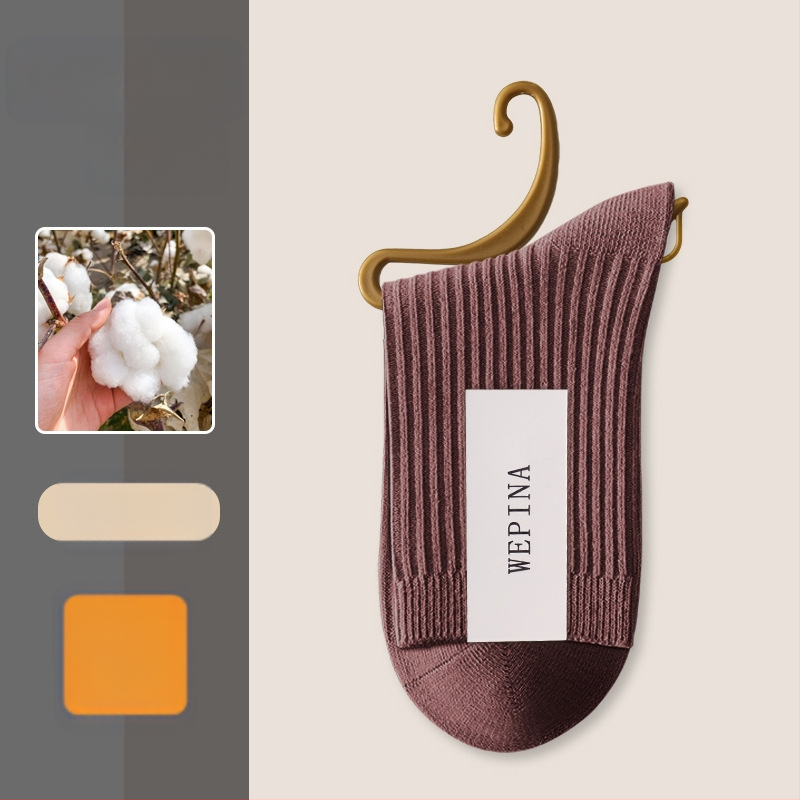 Vyriškos medvilnės kojinės, vidutinio ilgio, neslystančios, sugeria prakaitą ir mažina kvapą (90–95% medvilnė; vidutinio ilgio vamzdelio aukštis; dvigubo mezgimo)