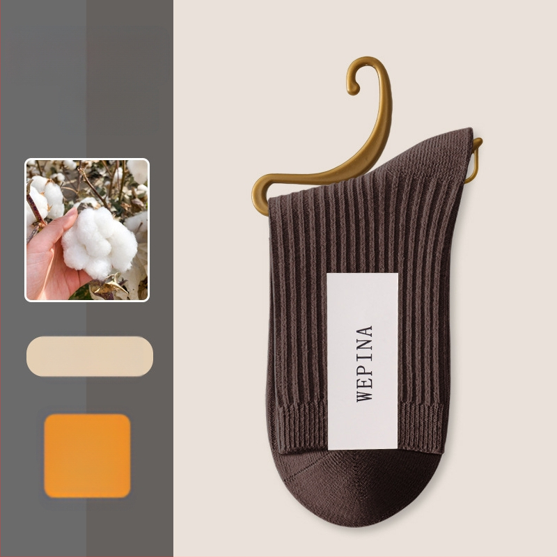 Vyriškos medvilnės kojinės, vidutinio ilgio, neslystančios, sugeria prakaitą ir mažina kvapą (90–95% medvilnė; vidutinio ilgio vamzdelio aukštis; dvigubo mezgimo)