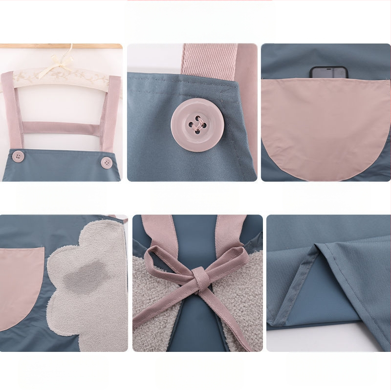 Priekšauts ar piedurknēm, ūdensizturīgs, PVC materiāls, karikatūru/animācijas raksts