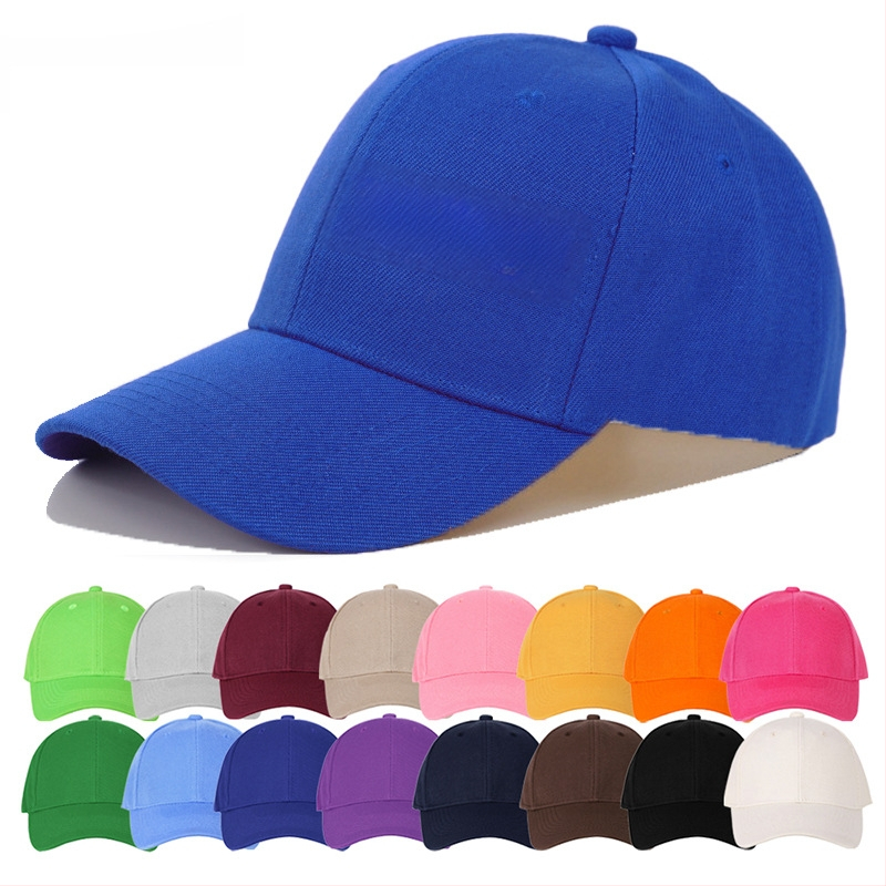 Șapcă baseball unisex cu cupolă, țesătură twill, fibră acrilică, cozoroc mare, imprimare logo, potrivită pentru toate anotimpurile