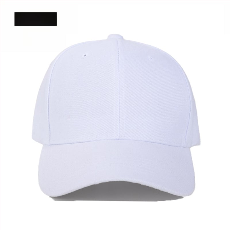 Șapcă baseball unisex cu cupolă, țesătură twill, fibră acrilică, cozoroc mare, imprimare logo, potrivită pentru toate anotimpurile