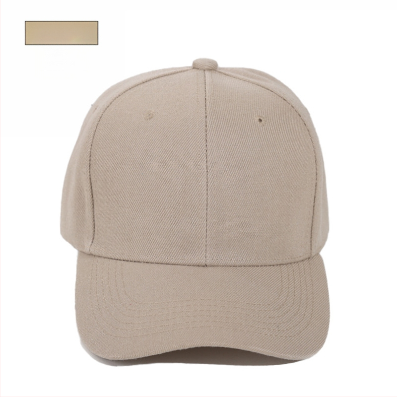 Șapcă baseball unisex cu cupolă, țesătură twill, fibră acrilică, cozoroc mare, imprimare logo, potrivită pentru toate anotimpurile