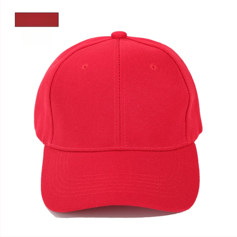 Șapcă baseball unisex cu cupolă, țesătură twill, fibră acrilică, cozoroc mare, imprimare logo, potrivită pentru toate anotimpurile