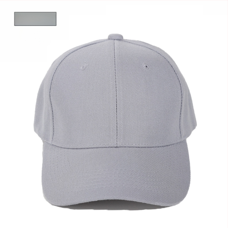 Șapcă baseball unisex cu cupolă, țesătură twill, fibră acrilică, cozoroc mare, imprimare logo, potrivită pentru toate anotimpurile