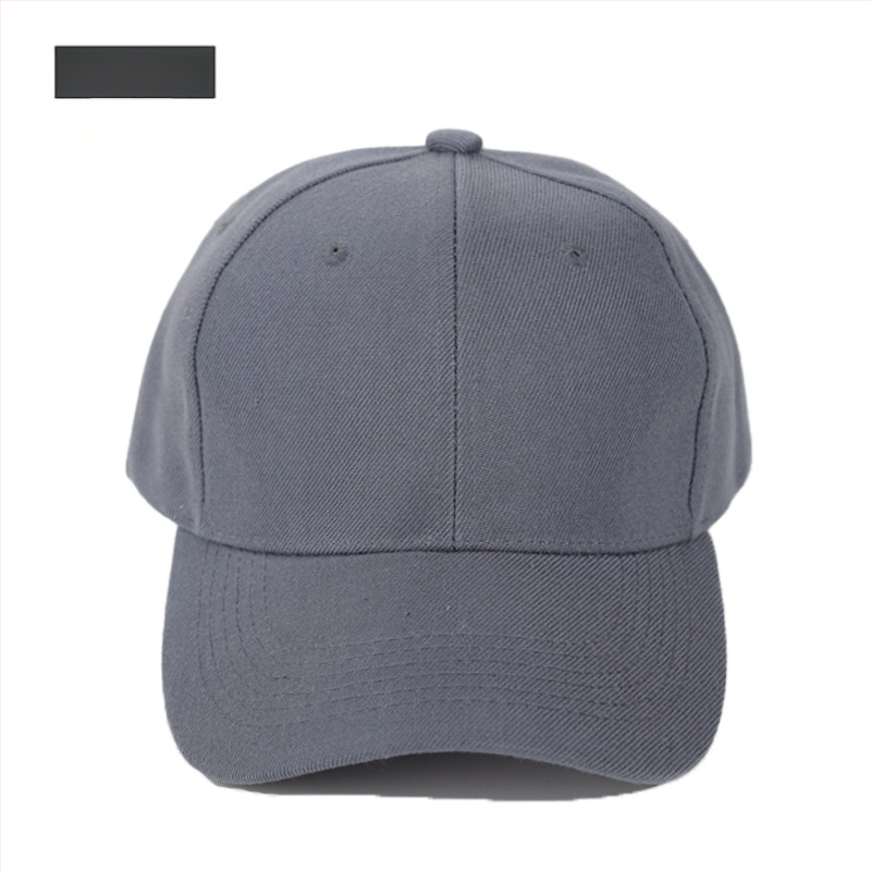 Șapcă baseball unisex cu cupolă, țesătură twill, fibră acrilică, cozoroc mare, imprimare logo, potrivită pentru toate anotimpurile