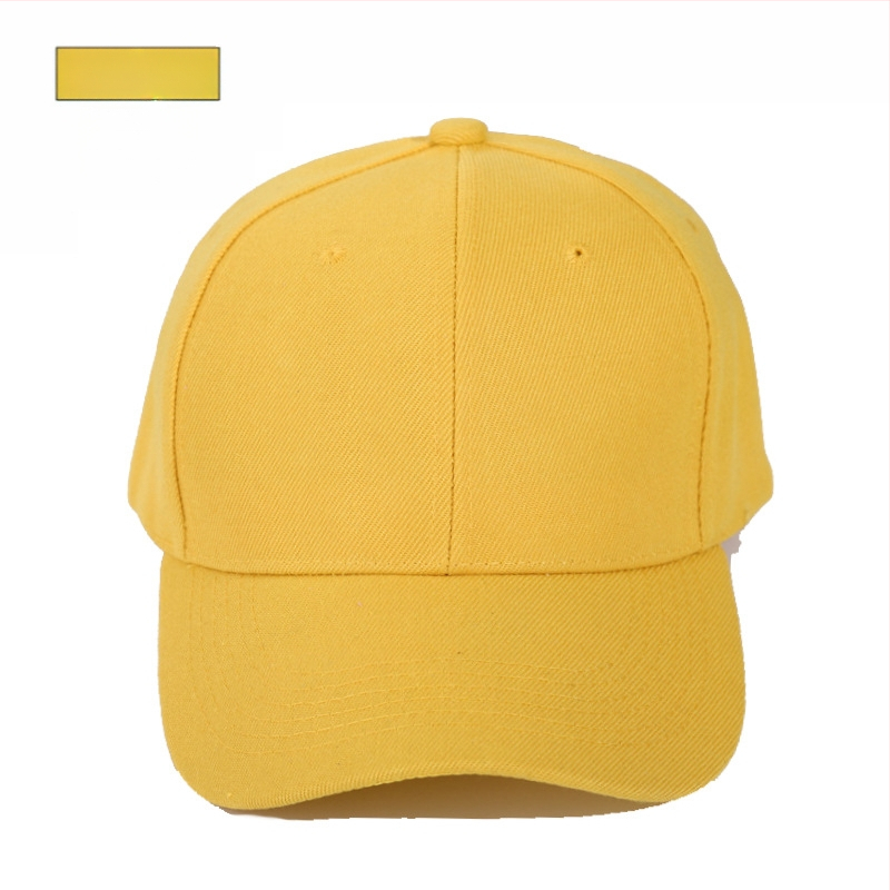 Șapcă baseball unisex cu cupolă, țesătură twill, fibră acrilică, cozoroc mare, imprimare logo, potrivită pentru toate anotimpurile