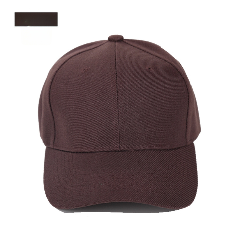 Șapcă baseball unisex cu cupolă, țesătură twill, fibră acrilică, cozoroc mare, imprimare logo, potrivită pentru toate anotimpurile