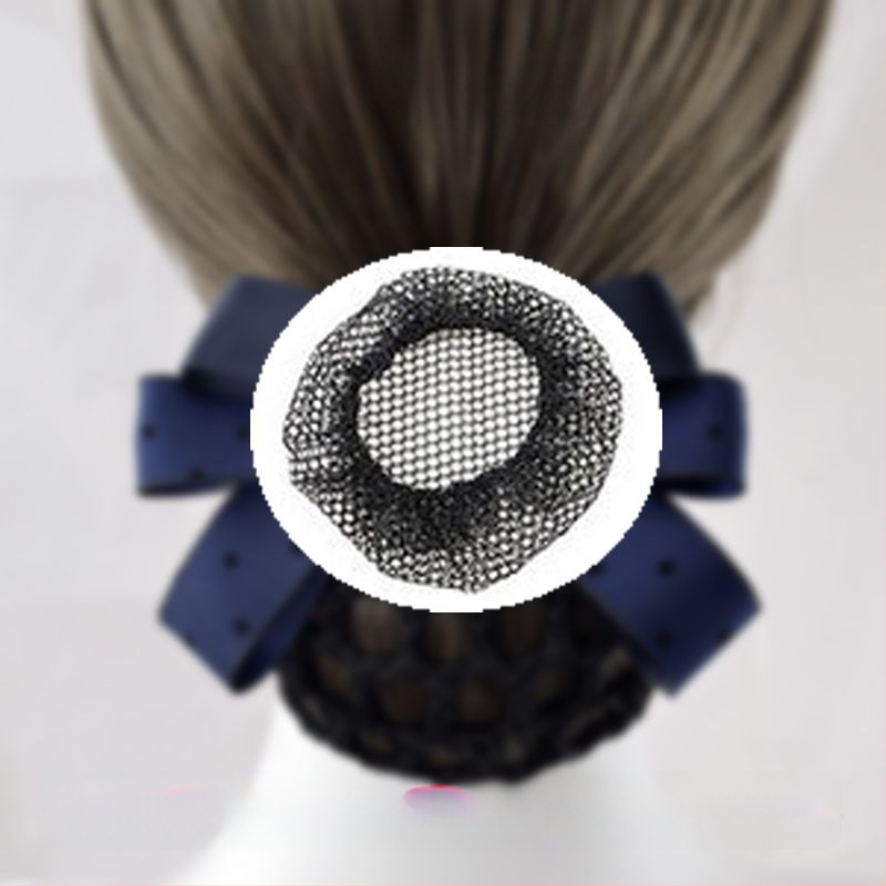 Zīda dzijas matu aksesuārs sievietēm — profesionāls matu tīkls stjuartēm un medicīniskām māsām — Zīmols Unique