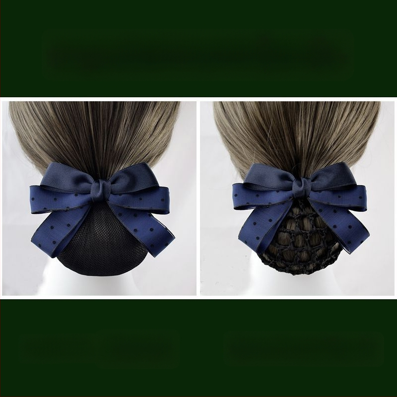 Zīda dzijas matu aksesuārs sievietēm — profesionāls matu tīkls stjuartēm un medicīniskām māsām — Zīmols Unique