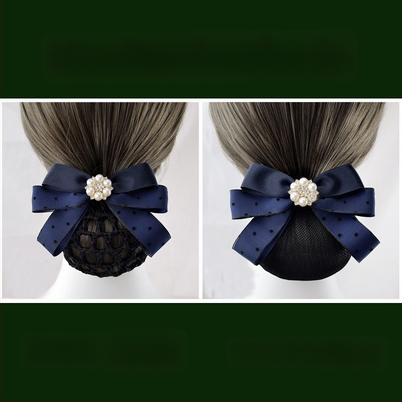 Zīda dzijas matu aksesuārs sievietēm — profesionāls matu tīkls stjuartēm un medicīniskām māsām — Zīmols Unique