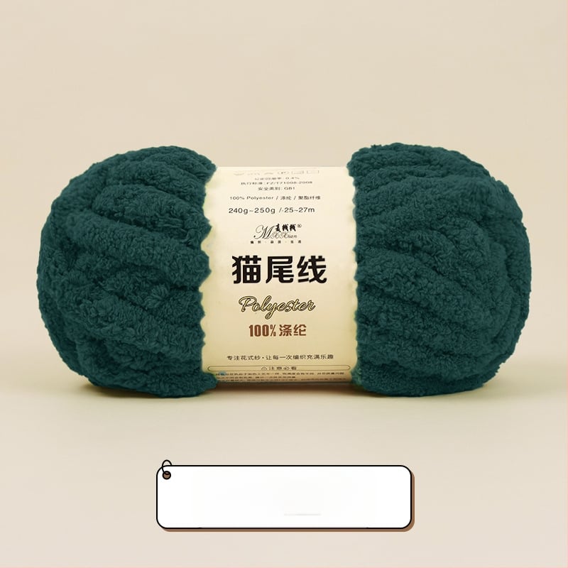 Kézzel kötött pléd és párna extrán vastag gyapjúfonallal, DIY — cicafészek és ujjsál