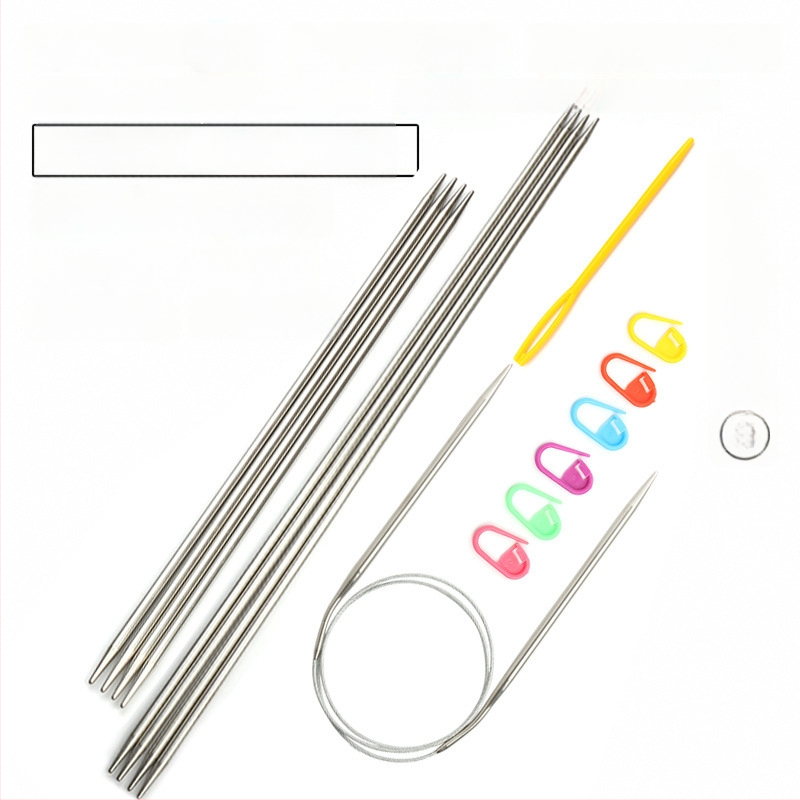 Set kukičarskih alata za početnike — mekane drške, cjeloviti skup alata za kukičanje
