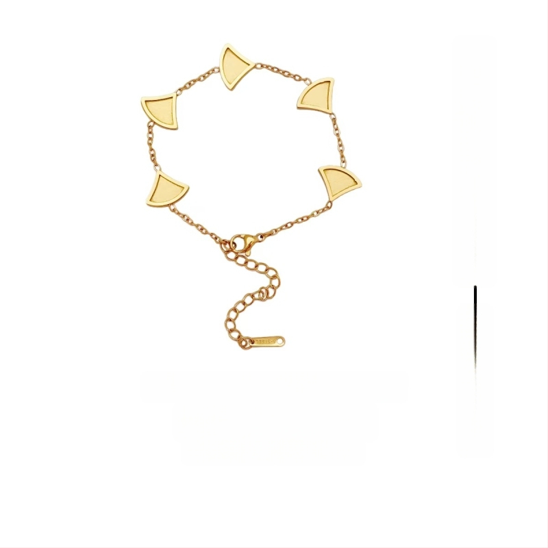 Гривна от неръждаема стомана с мотив пеперуда – Jiayue, DIY комплект за жени, електроплакиране; стил женски, литературно ретро