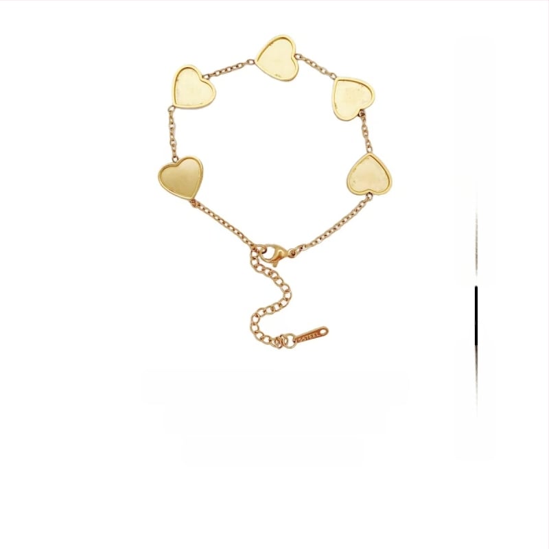 Гривна от неръждаема стомана с мотив пеперуда – Jiayue, DIY комплект за жени, електроплакиране; стил женски, литературно ретро