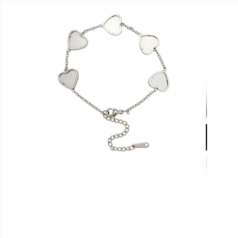 Гривна от неръждаема стомана с мотив пеперуда – Jiayue, DIY комплект за жени, електроплакиране; стил женски, литературно ретро