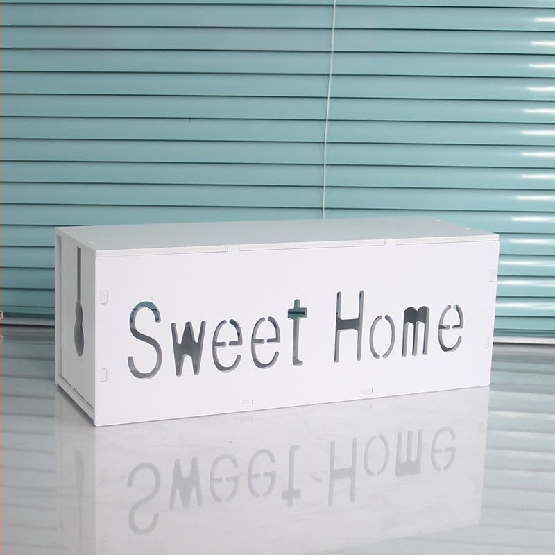 Plastikinė laidų organizavimo dėžutė įkrovikliams, modelis HfntdmCC, dulkių atsparus kabelių tvarkymas