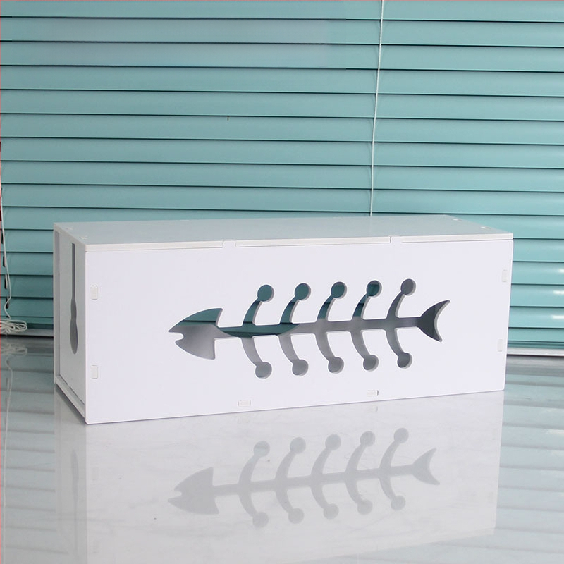 Plastikinė laidų organizavimo dėžutė įkrovikliams, modelis HfntdmCC, dulkių atsparus kabelių tvarkymas