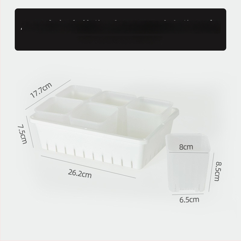 Stādīšanas palete ar turētāju, elpojoša, izturīga, no injekcijas liešanas plastmasas, ar 8/12/20/24 caurumiem