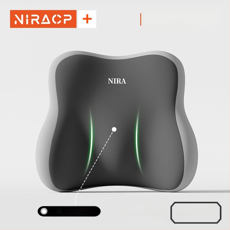 Sėdynės pagalvėlė iš atminties putų su juosmens parama, kvėpuojanti, universalus automobiliui ir biurui, visoms metų laikams, minimalistinis stilius