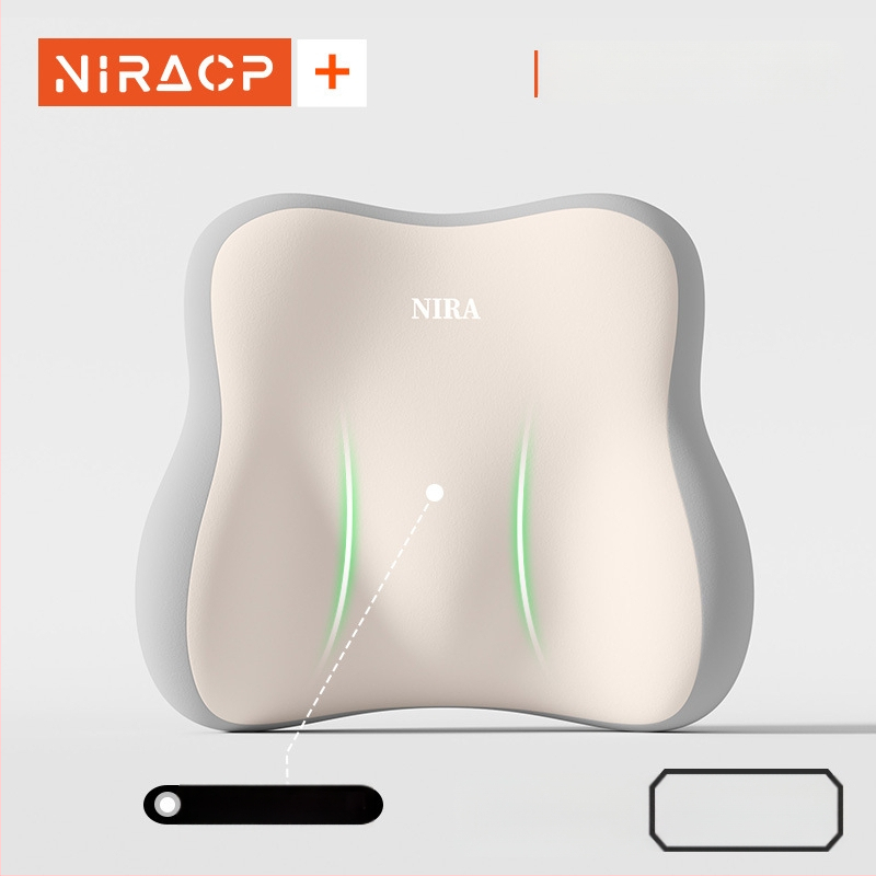 Sėdynės pagalvėlė iš atminties putų su juosmens parama, kvėpuojanti, universalus automobiliui ir biurui, visoms metų laikams, minimalistinis stilius