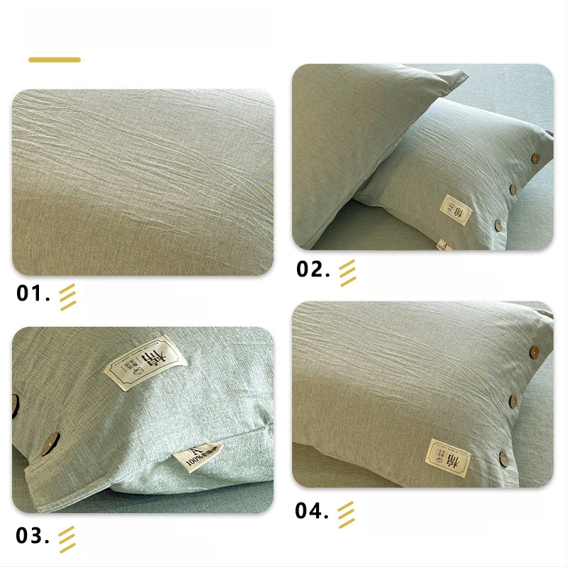Jastučnica od 100% pamuka, A razred, set od dvije komada, japanski stil, za kućnu uporabu