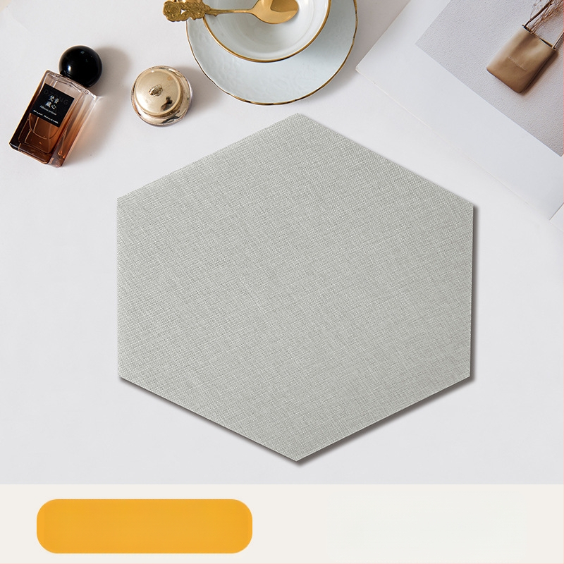 хексагонален стенен стикер от хартия, самозалепващ, против мухъл, нов китайски стил, декоративен модел