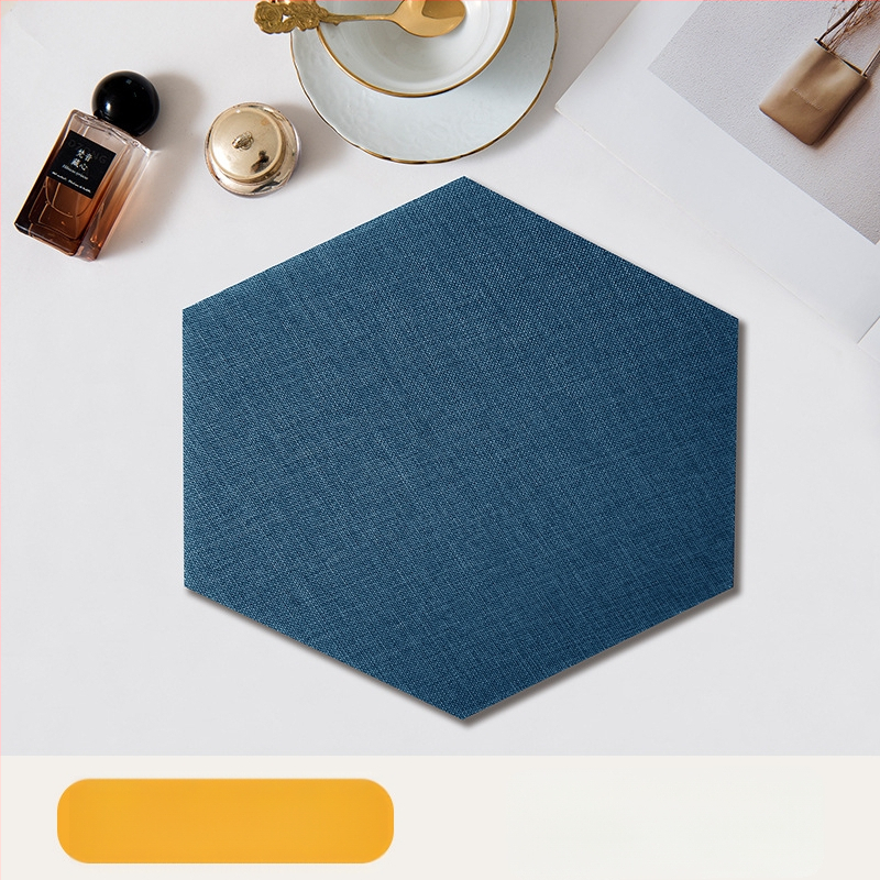 хексагонален стенен стикер от хартия, самозалепващ, против мухъл, нов китайски стил, декоративен модел