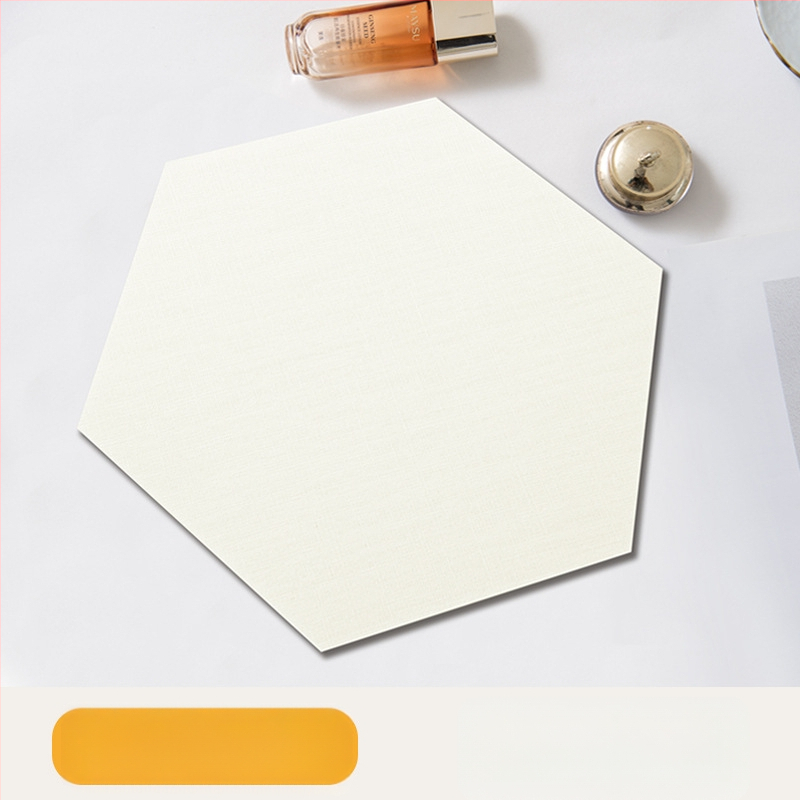 хексагонален стенен стикер от хартия, самозалепващ, против мухъл, нов китайски стил, декоративен модел