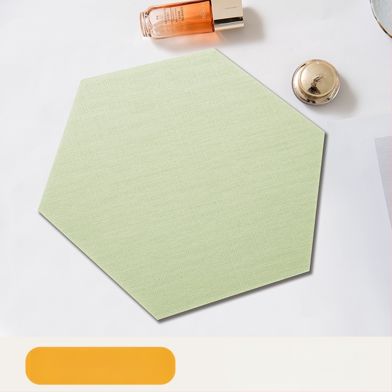 хексагонален стенен стикер от хартия, самозалепващ, против мухъл, нов китайски стил, декоративен модел