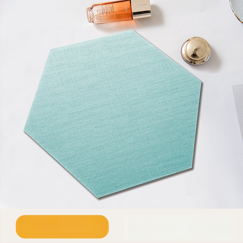 хексагонален стенен стикер от хартия, самозалепващ, против мухъл, нов китайски стил, декоративен модел