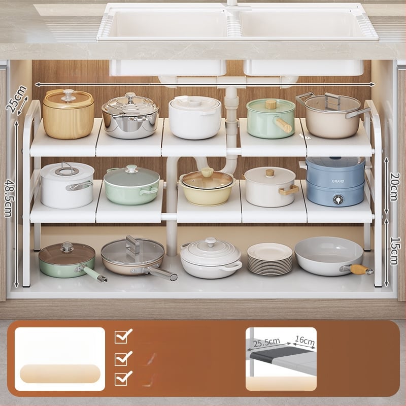 Po praustuve laikymo krepšys su teleskopine lazda, be gręžimo, sieninis organizatorius iš anglies plieno