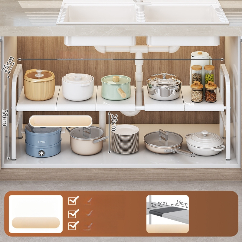 Po praustuve laikymo krepšys su teleskopine lazda, be gręžimo, sieninis organizatorius iš anglies plieno