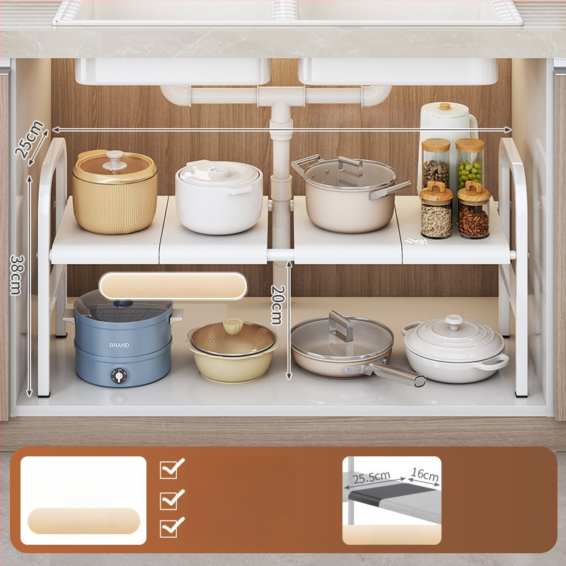 Po praustuve laikymo krepšys su teleskopine lazda, be gręžimo, sieninis organizatorius iš anglies plieno