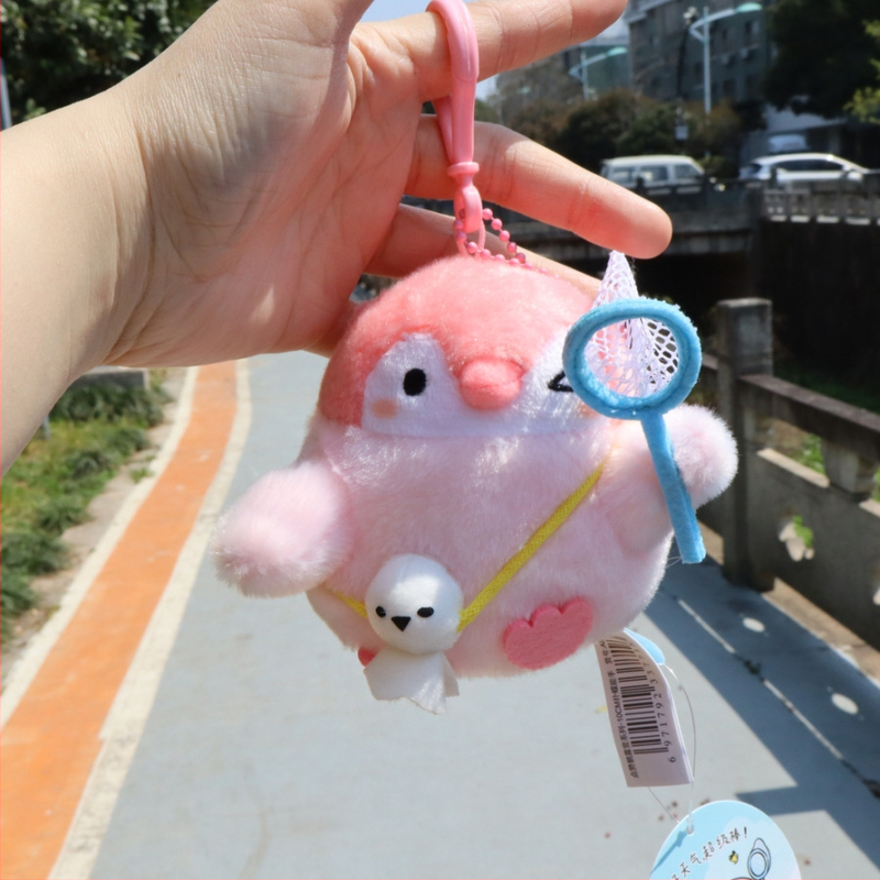 Zi peng Puhvis pingviin võtmehoidja - Karikatuuri stiil, Jaapani inspireeritud (Bränd: Zi peng; Materjal: pliš; Stiil: Karikatuur; Lisavarustus: võtmehoidja köiega)