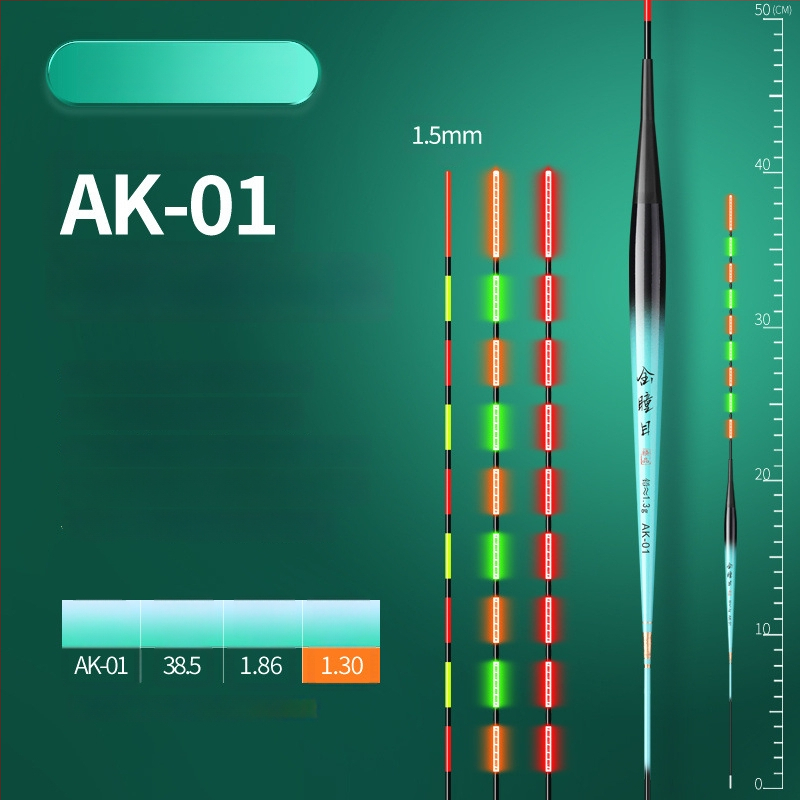 Поплавка за риболов за потоци, Golden Eyes, композитен материал