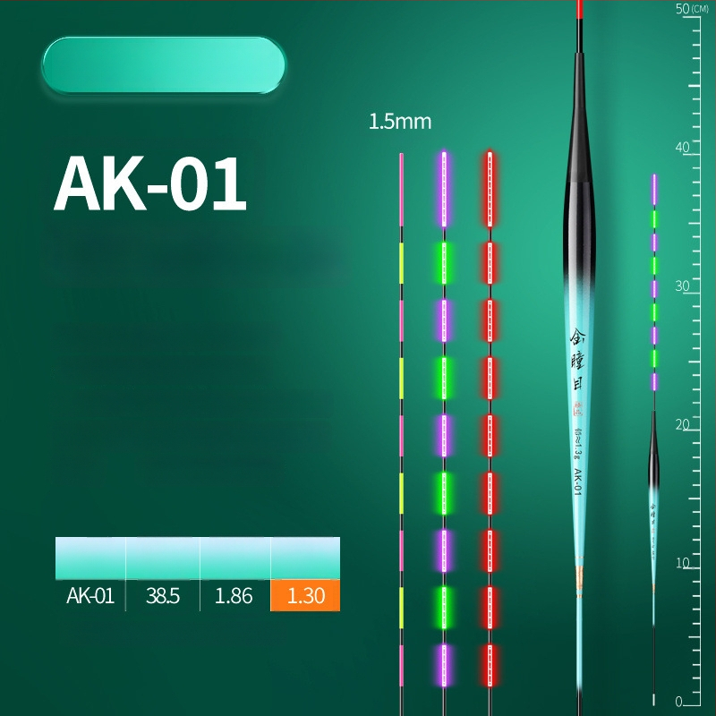 Поплавка за риболов за потоци, Golden Eyes, композитен материал