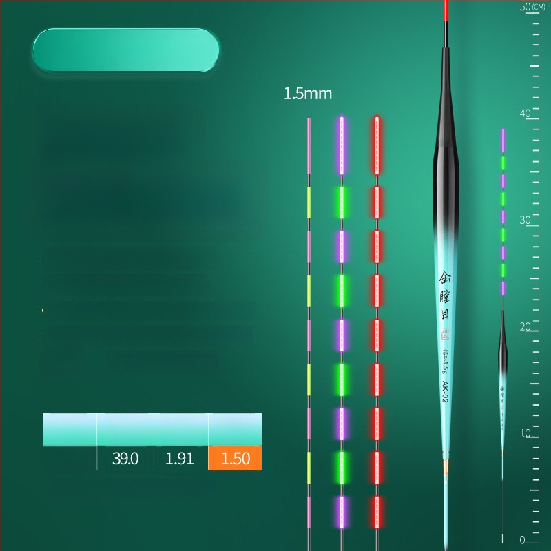 Поплавка за риболов за потоци, Golden Eyes, композитен материал