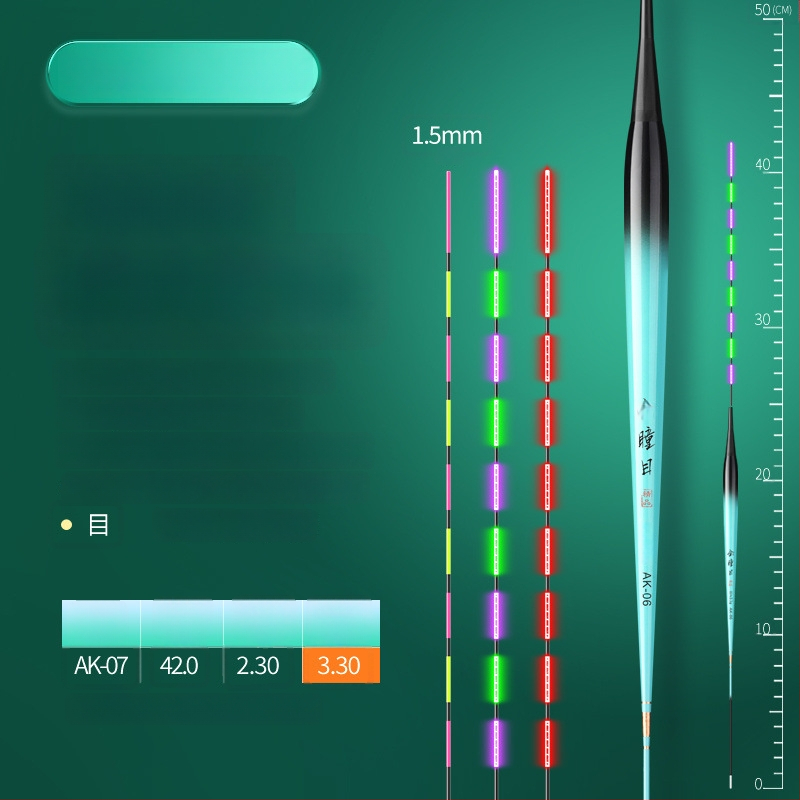Поплавка за риболов за потоци, Golden Eyes, композитен материал