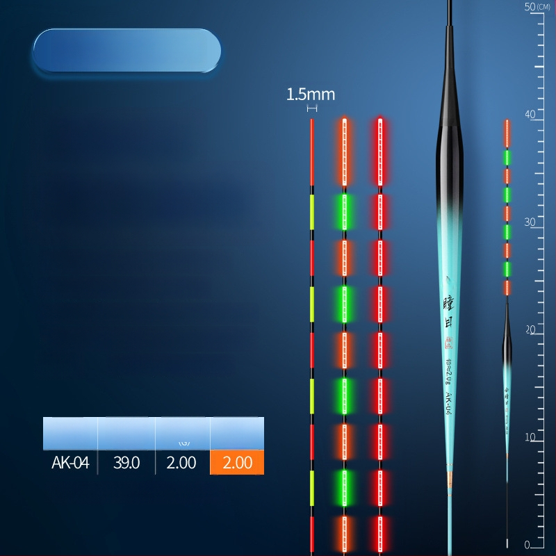 Поплавка за риболов за потоци, Golden Eyes, композитен материал