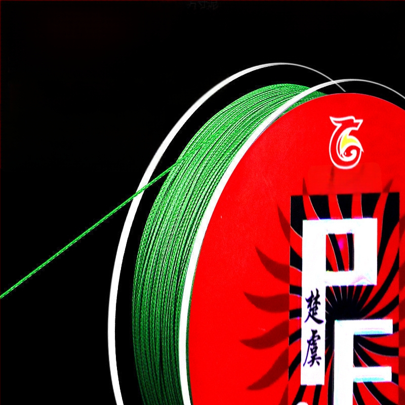 Pagrindinė žvejybos linija: 8-strand Dyneema; 4-strand PE pagrindinė linija; 12-strandinė ilgo metimo jūros linija